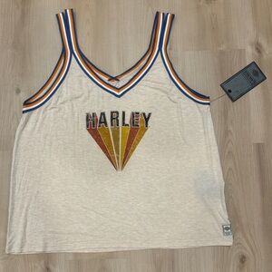 Women’s 2XL Official Harley Davidson Tank Top NWT in a beige colour